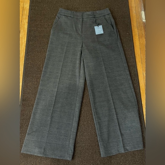 Simply Vera Wang The Tailored Wide Leg Short Twill Pants Size 10 NWT - Picture 16 of 16